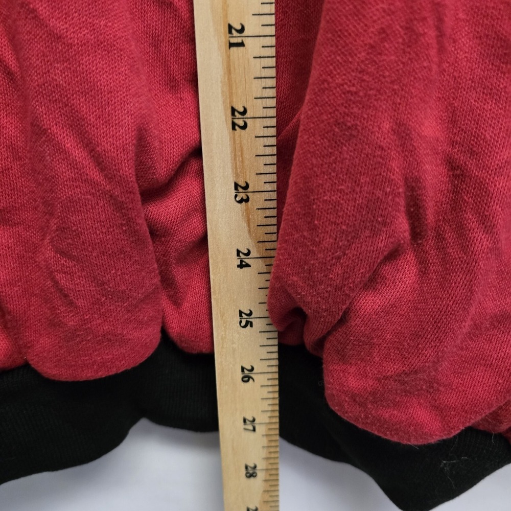 Vintage St. Croix Jacket With‎ Colorful Arm Tape Cocoon Coat Cotton Red 52" - Picture 6 of 6